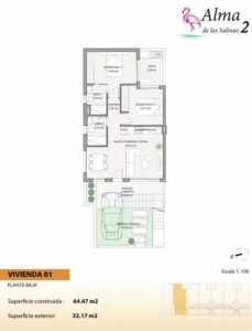 Bungalow en venta en Las esperanzas, San Pedro del Pinatar