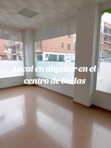 Local comercial en alquiler en Bullas, Bullas
