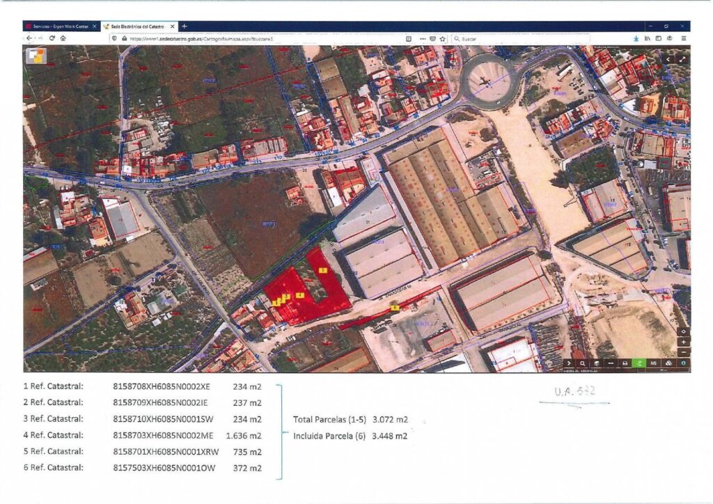Terreno industrial en venta en Pedanias, Murcia
