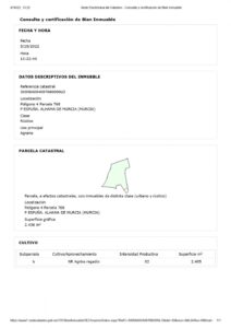 Terreno rural en venta en Los Secanos, Alhama de Murcia