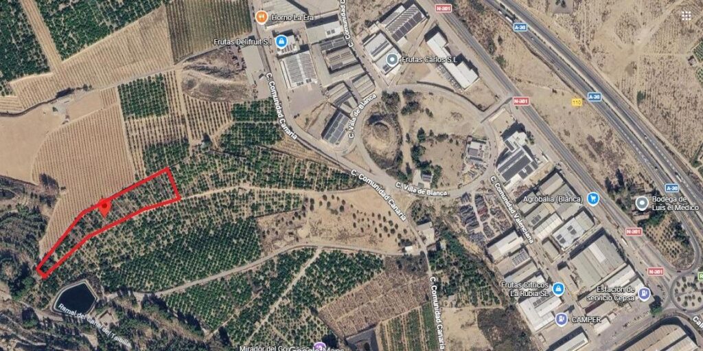 Terreno urbano en venta en Blanca, Blanca