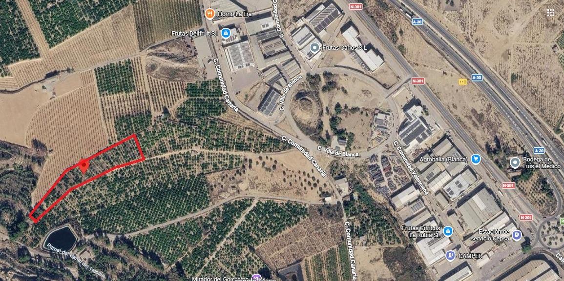 Terreno urbano en venta en Blanca, Blanca